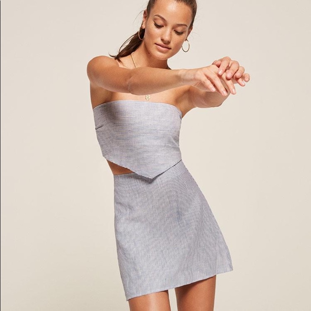 Reformation Changling skirt